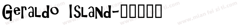 Geraldo Island字体转换